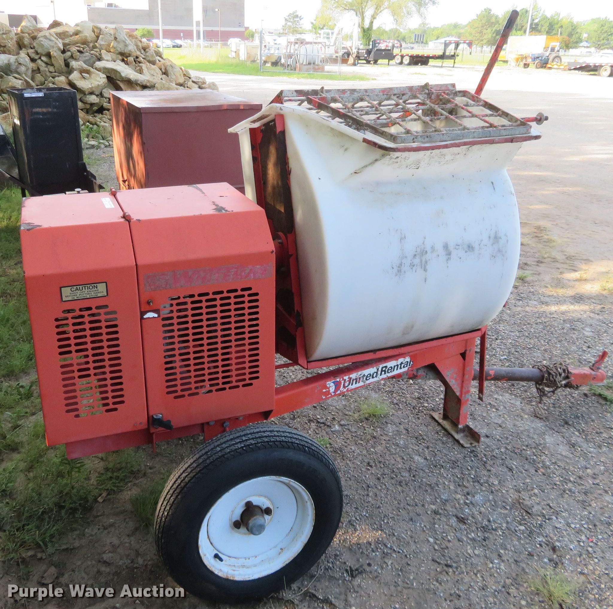 Whiteman WM900P concrete mixer in Benton, KS Item EQ9277 sold