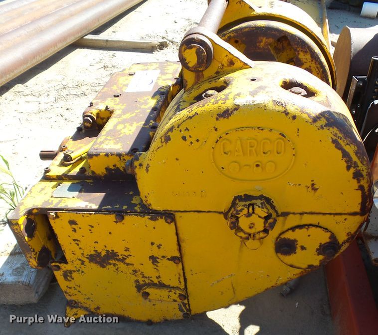 image for item DA3629 Carco G-80-PS winch