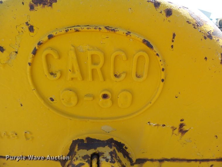 image for item DA3629 Carco G-80-PS winch