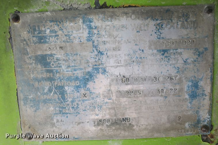 image for item DB10207 Terex 3340 haul truck