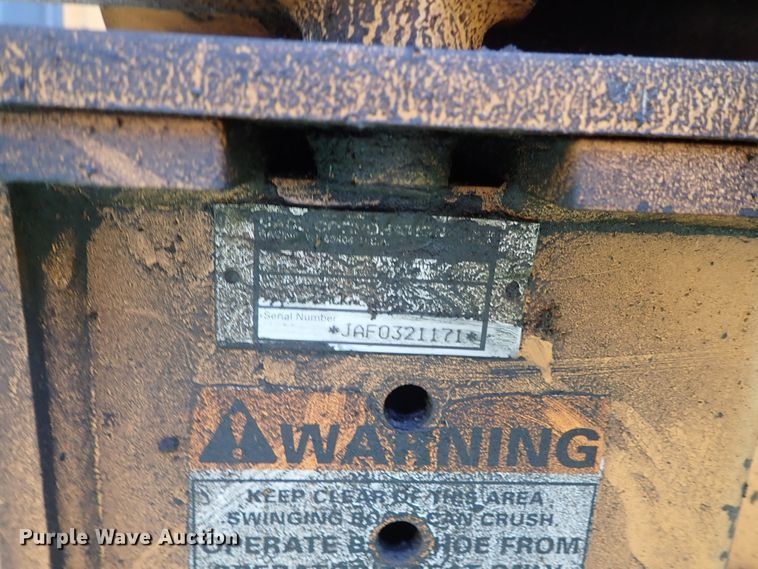 image for item DE0959 2000 Case 360 trencher