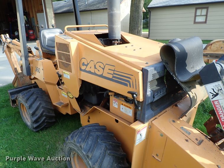 image for item DE0959 2000 Case 360 trencher