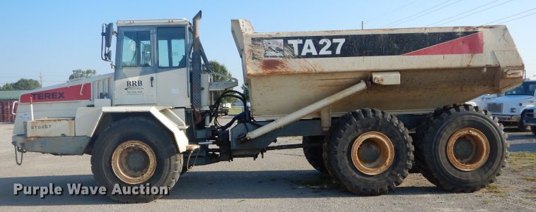 image for item DE2389 2001 Terex TA27 articulated haul truck