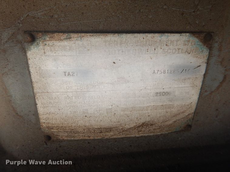 image for item DE2390 1999 Terex TA27 articulated haul truck