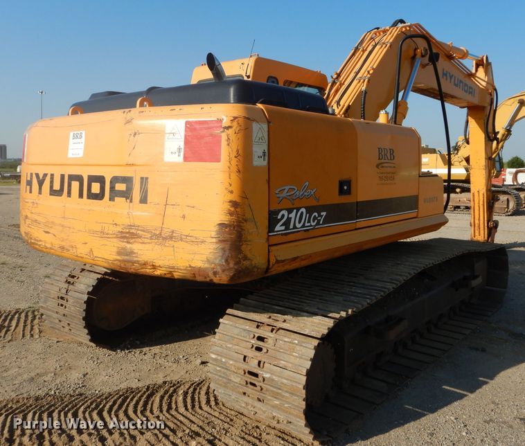 image for item DE2391 2006 Hyundai Robex 210LC-7 excavator