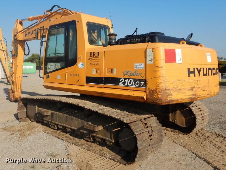 image for item DE2391 2006 Hyundai Robex 210LC-7 excavator
