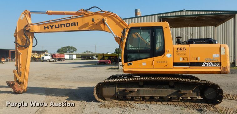 image for item DE2391 2006 Hyundai Robex 210LC-7 excavator