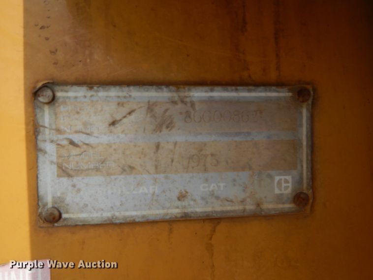 image for item DE2393 1992 Caterpillar 973  LGP track loader