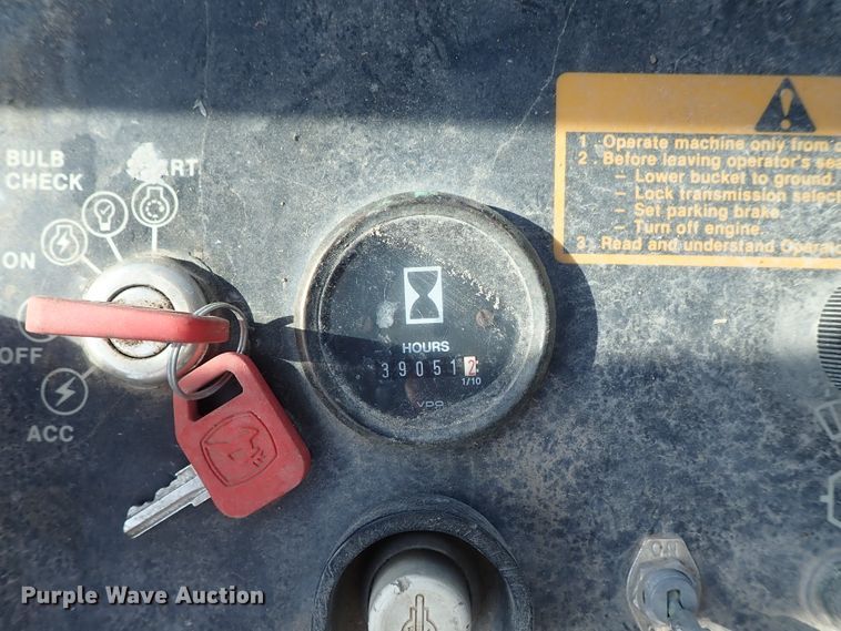 image for item DE5528 1988 John Deere 544E wheel loader