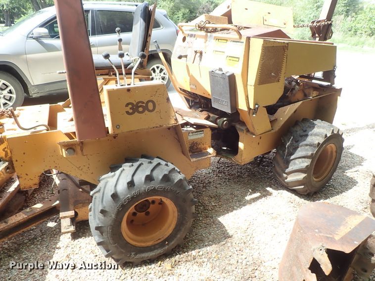 image for item DE5536 Case 360 trencher