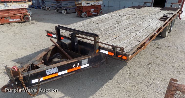 image for item DE7772 1988 Czen CZ20KT equipment trailer