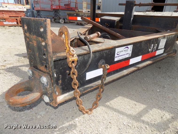 image for item DE7772 1988 Czen CZ20KT equipment trailer