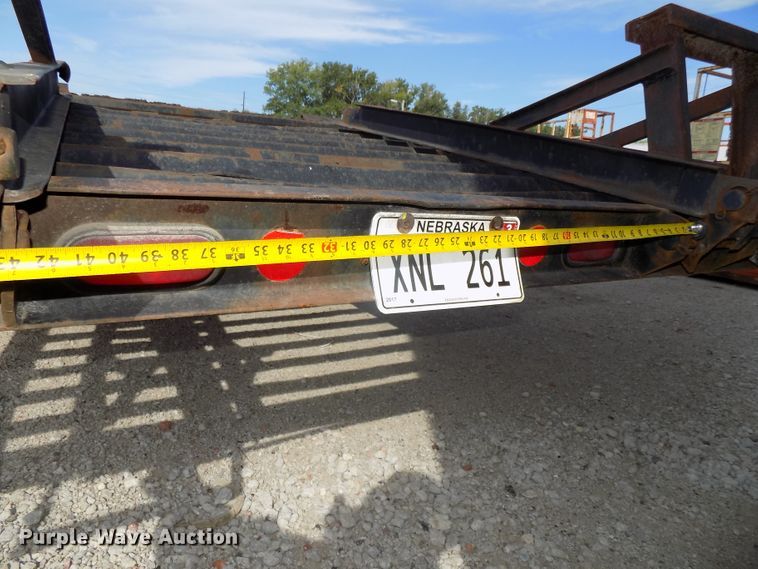 image for item DE7772 1988 Czen CZ20KT equipment trailer