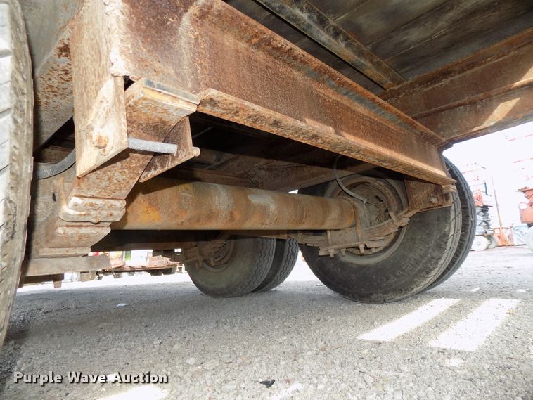 image for item DE7772 1988 Czen CZ20KT equipment trailer