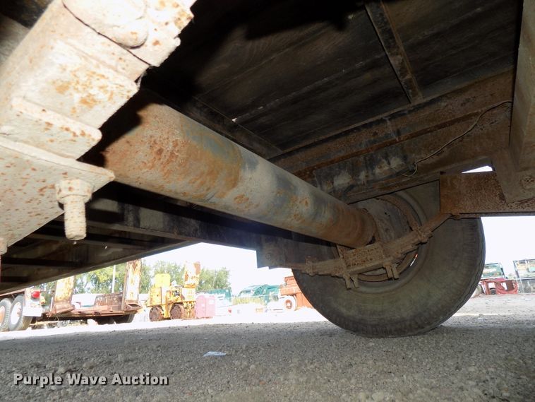 image for item DE7772 1988 Czen CZ20KT equipment trailer