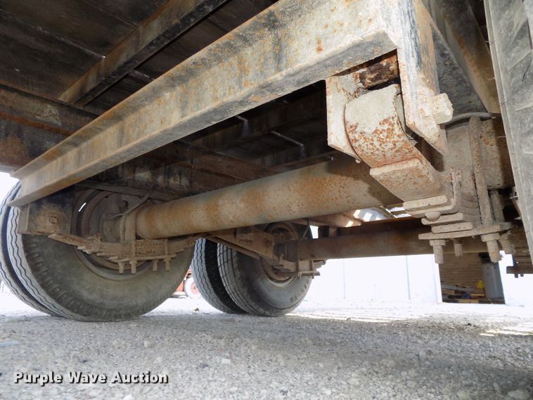 image for item DE7772 1988 Czen CZ20KT equipment trailer