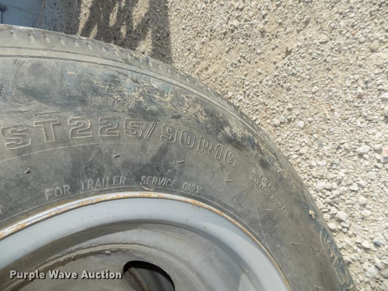 image for item DE7772 1988 Czen CZ20KT equipment trailer