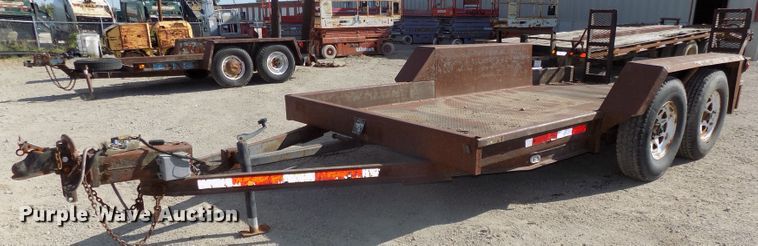 image for item DE7776 1996 EP Duo Lift T120TB utility trailer