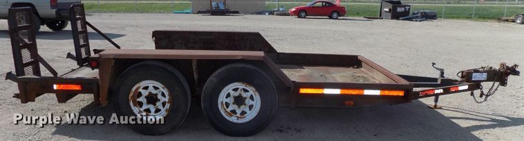 image for item DE7776 1996 EP Duo Lift T120TB utility trailer
