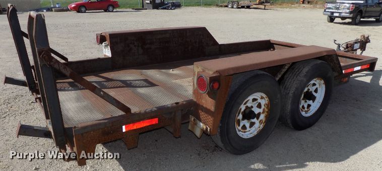 image for item DE7776 1996 EP Duo Lift T120TB utility trailer
