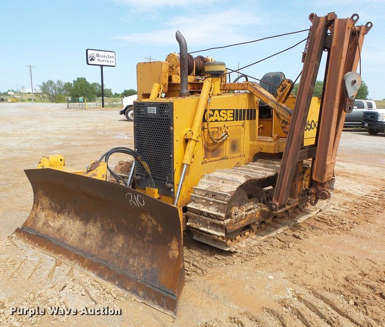 image for item DG0174 1981 Case 850C pipelayer