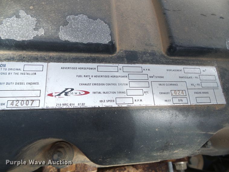 image for item DG0180 2007 Mack CV713 semi truck