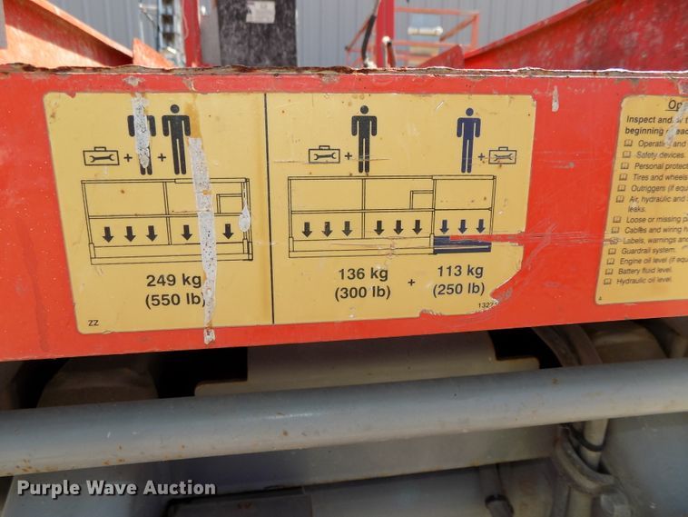 image for item DG2416 2008 Sky Jack SJIII 3219 scissor lift