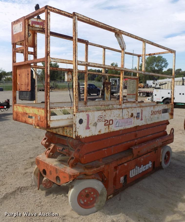 image for item DG2420 Snorkel SL20 scissor lift