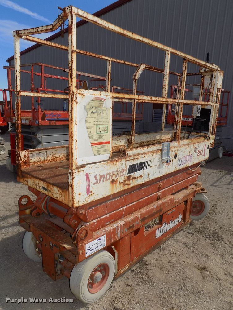 image for item DG2420 Snorkel SL20 scissor lift