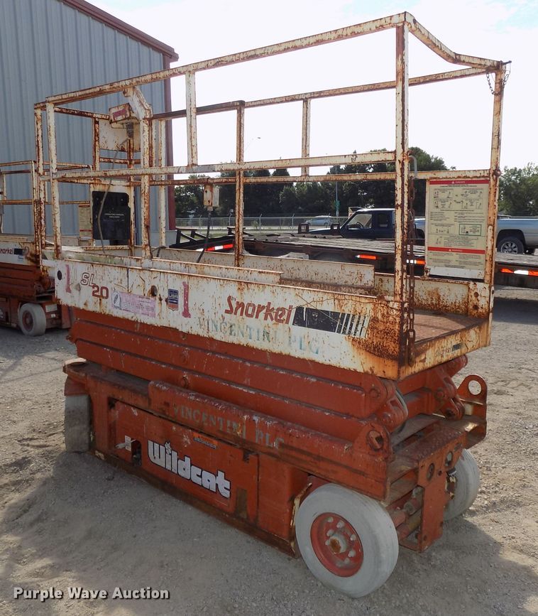 image for item DG2420 Snorkel SL20 scissor lift