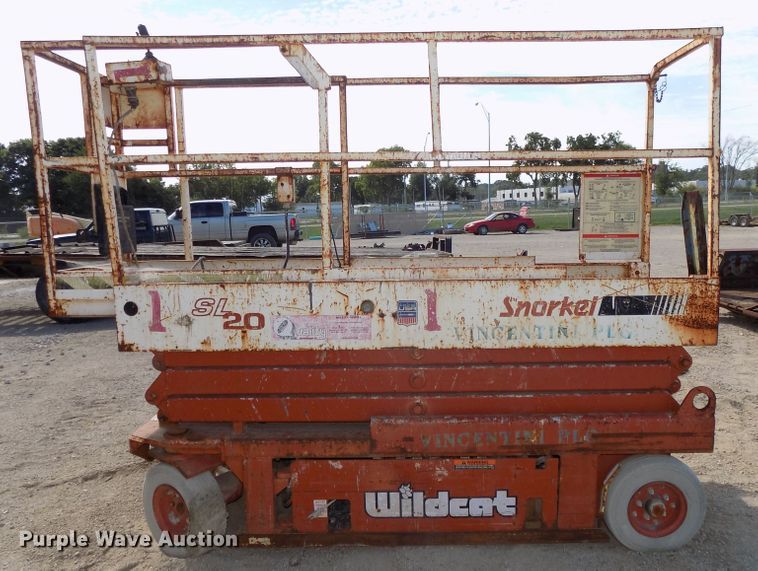 image for item DG2420 Snorkel SL20 scissor lift