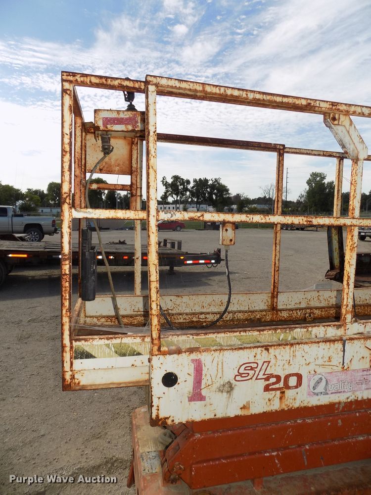 image for item DG2420 Snorkel SL20 scissor lift