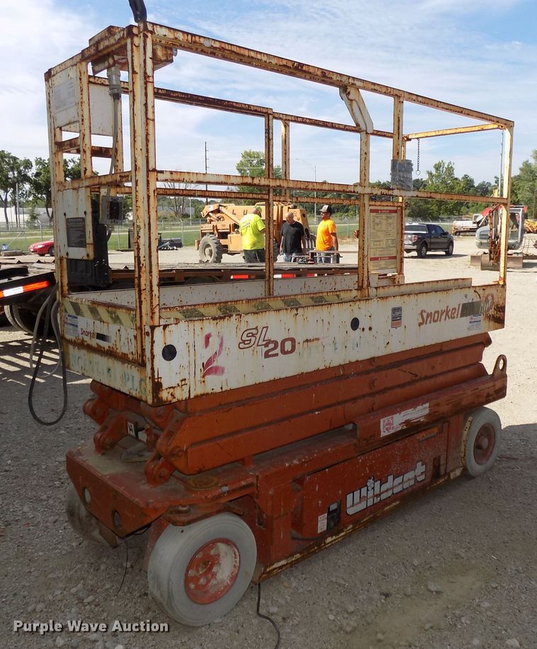image for item DG2421 Snorkel SL20 Wildcat scissor lift