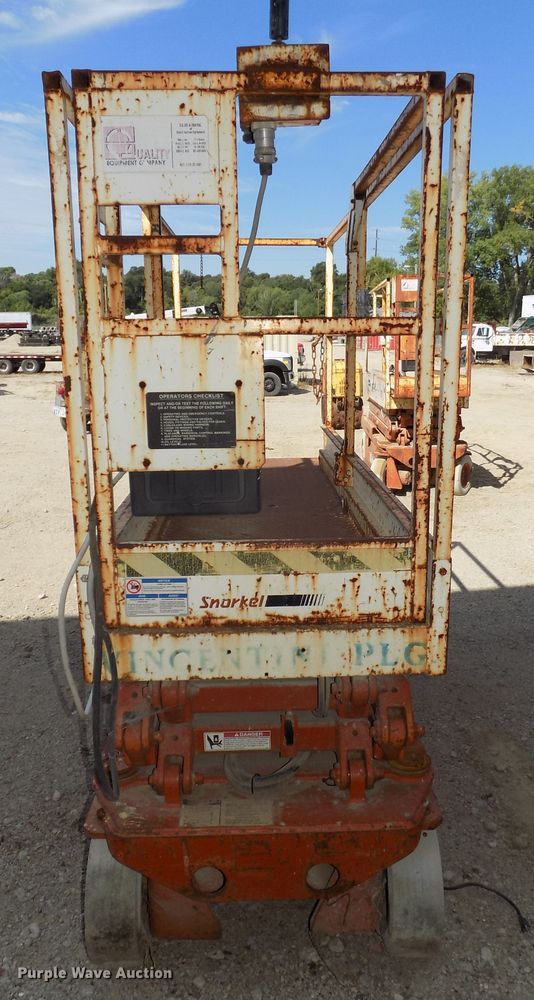 image for item DG2421 Snorkel SL20 Wildcat scissor lift