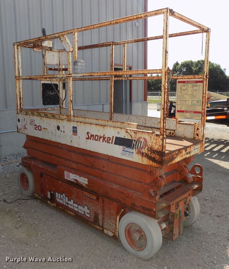 image for item DG2421 Snorkel SL20 Wildcat scissor lift