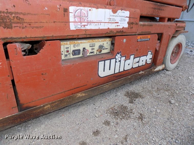 image for item DG2421 Snorkel SL20 Wildcat scissor lift