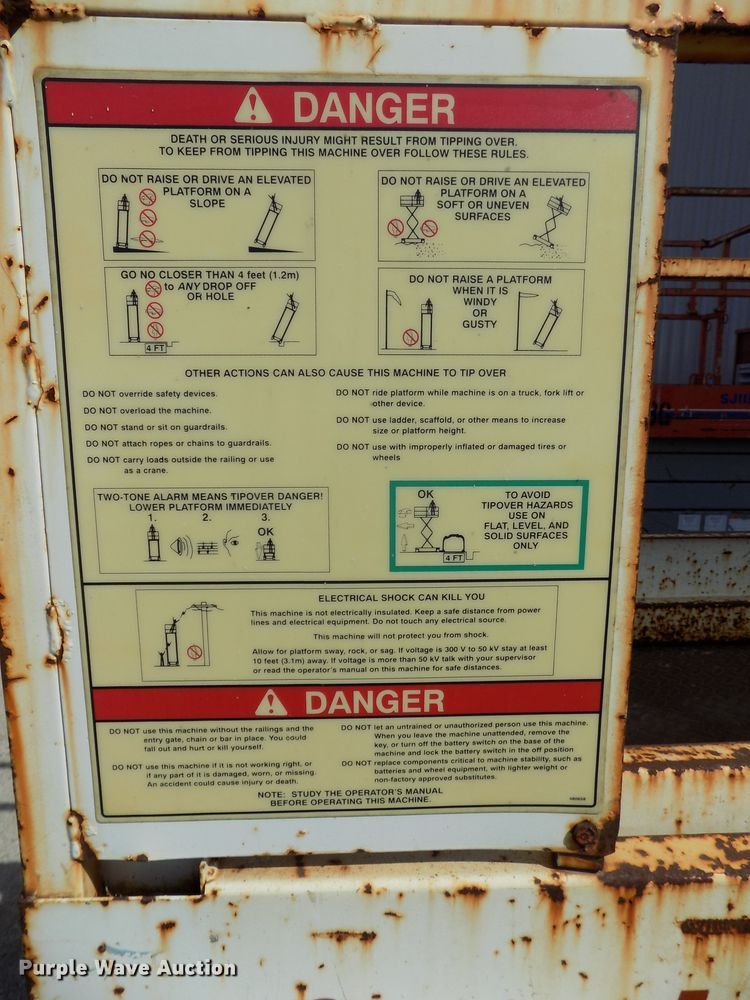 image for item DG2421 Snorkel SL20 Wildcat scissor lift
