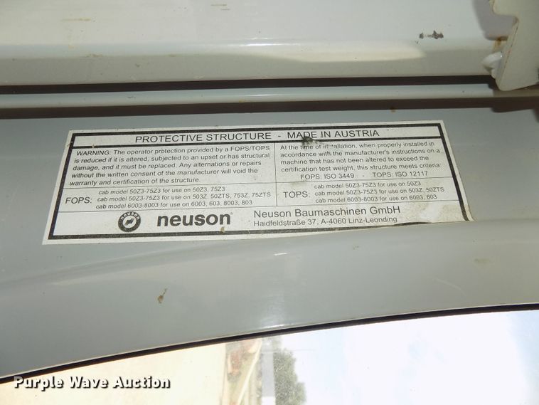 image for item DG2428 2006 Gehl G8003 RD mini excavator