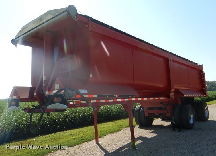 image for item DG4946 2008 CPS Manac TSD30 barrel end dump trailer
