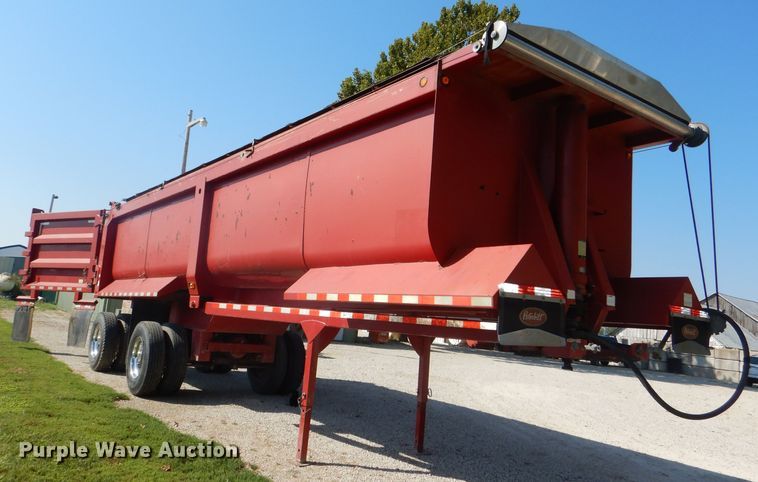 image for item DG4946 2008 CPS Manac TSD30 barrel end dump trailer