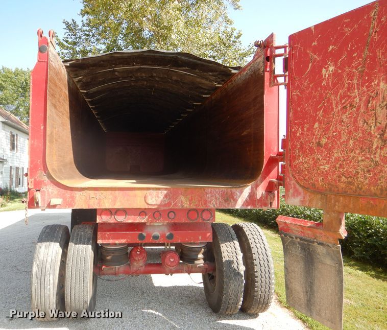 image for item DG4946 2008 CPS Manac TSD30 barrel end dump trailer