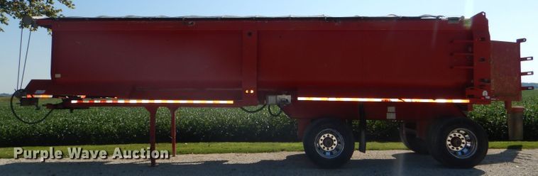 image for item DG4946 2008 CPS Manac TSD30 barrel end dump trailer