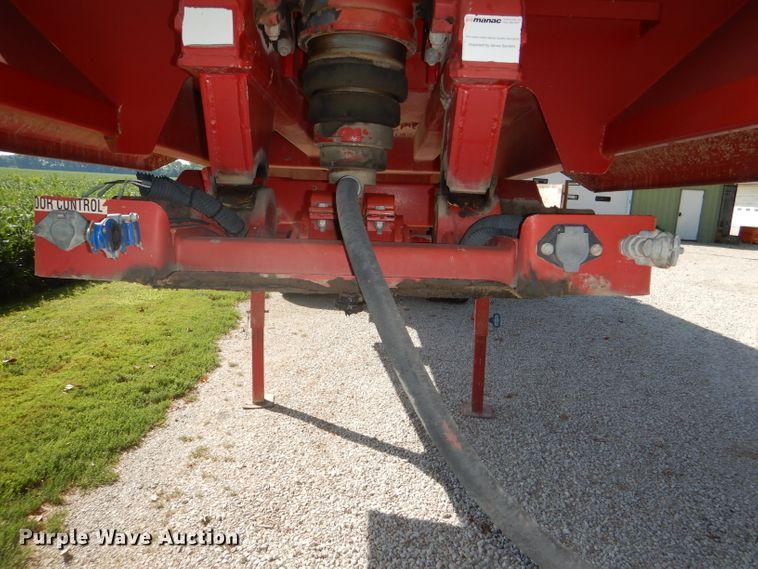 image for item DG4946 2008 CPS Manac TSD30 barrel end dump trailer