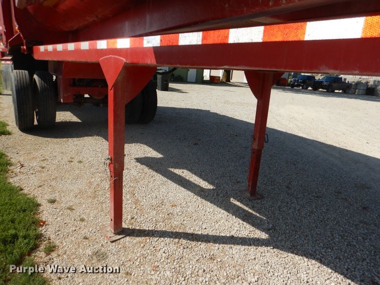 image for item DG4946 2008 CPS Manac TSD30 barrel end dump trailer