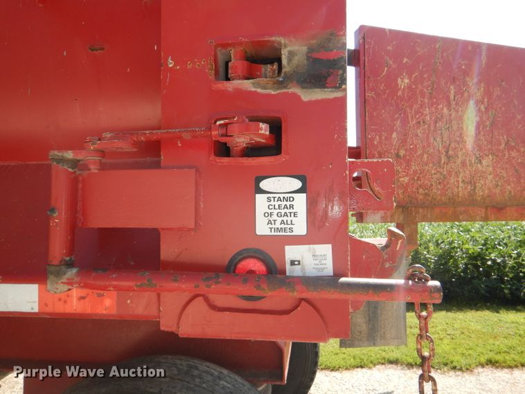 image for item DG4946 2008 CPS Manac TSD30 barrel end dump trailer