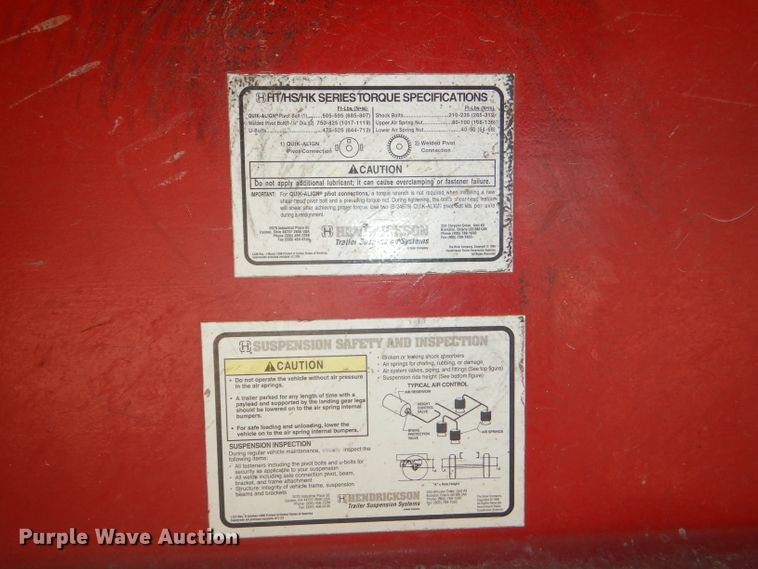 image for item DG4946 2008 CPS Manac TSD30 barrel end dump trailer