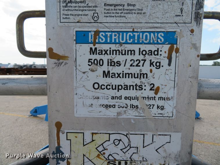 image for item DH1552 2011 Genie TZ-50 boom lift