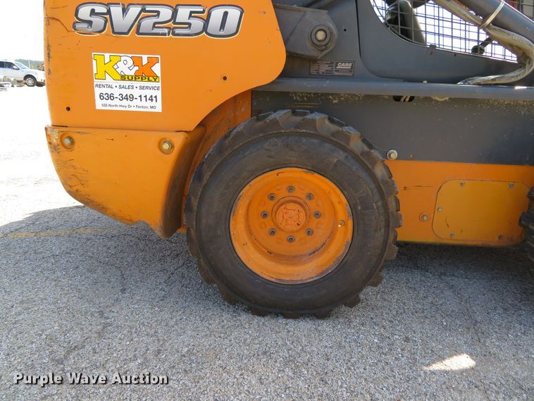 image for item DH1553 2012 Case SV250 skid steer