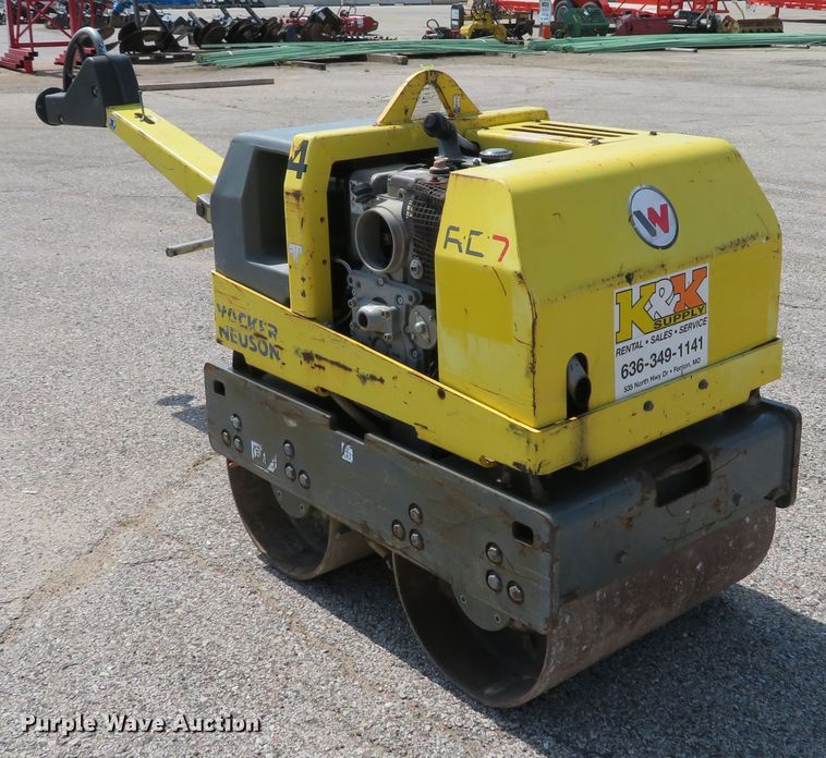 image for item DH1555 2014 Wacker Neuson RD7 double drum vibratory roller