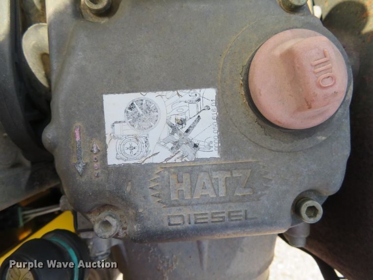 image for item DH1555 2014 Wacker Neuson RD7 double drum vibratory roller